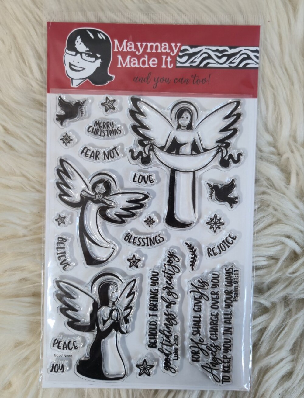 Maymay's Good News 4x6 Stamp Set A282